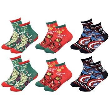 Chaussettes enfant Marvel AVENGERS Pack de 6 Paires 9647