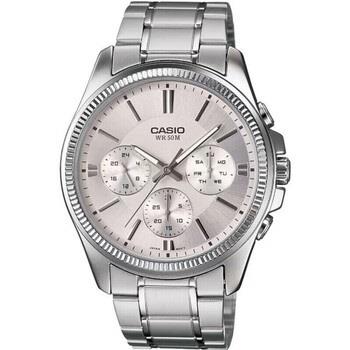 Montre Casio Montre Homme ENTICER GENT Argenté Gris (Ø 35 mm)