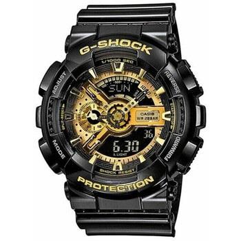 Montre Casio Montre Homme GA-110GB-1AER Noir Gris Or