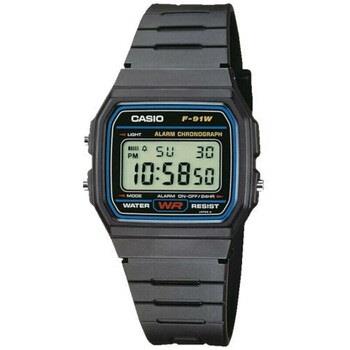 Montre Casio Montre Unisexe F-91W-1YER Noir (Ø 35 mm)