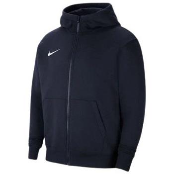 Sweat-shirt enfant Nike SWEATSHIRT Y NK FLC PARK20 - OBSIDIAN/WHITE - ...