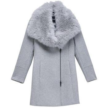 Manteau Salsa The reimagined wool coat with fur