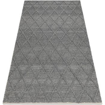 Tapis Rugsx Tapis en laine TAHAR 99001K anthracite - 120x180 cm