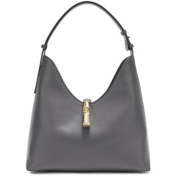 Sac a main Furla Sac Drop en cuir lisse gris