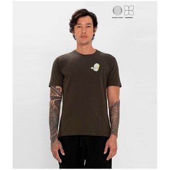 T-shirt Loreak Mendian Loreak Bird Club Tshirt Mud