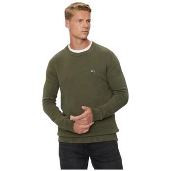 Pull Tommy Jeans PULL TJM SLIM ESSNTLS C-N - FATIGUE GREEN - XL