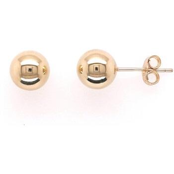 Boucles oreilles Brillaxis Boucle d'oreilles Boule 7 mm or 750/1000