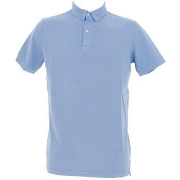 Polo Superdry Polo jersey mc bleu jacinthe