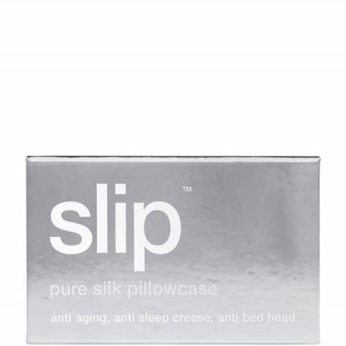 Slip Silk Pillowcase - Queen (Various Colours) - Silver