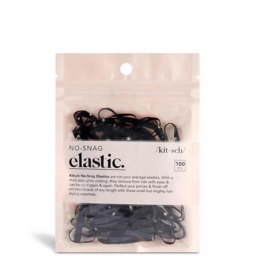 Kitsch No-Snag Elastics (Various Colours) - Black