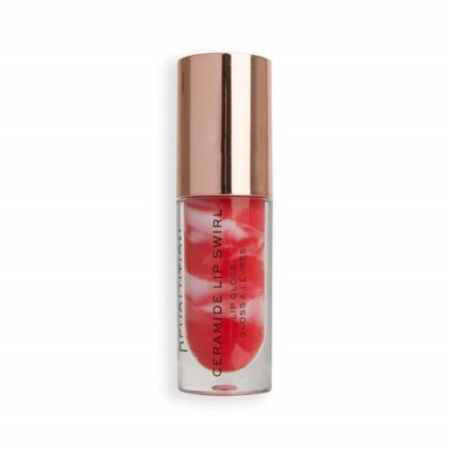 Makeup Revolution Lip Swirl Ceramide Gloss (Various Shades) - Bitten R...