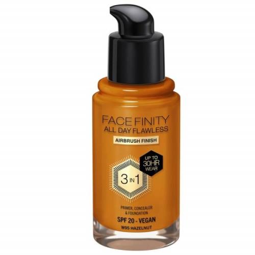 Max Factor Facefinity All Day Flawless 3 in 1 Vegan Foundation 30ml (V...