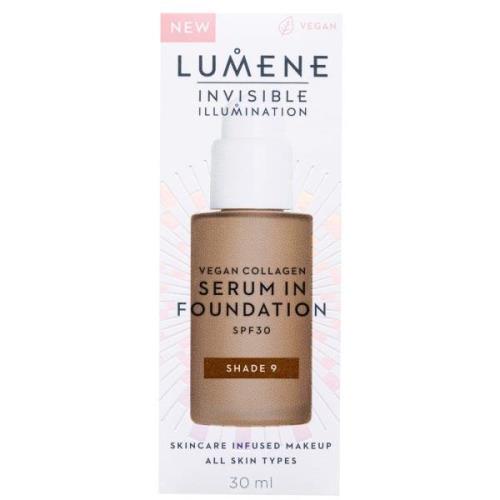 Lumene Invisible Illumination SPF30 Vegan Collagen Serum in Foundation...