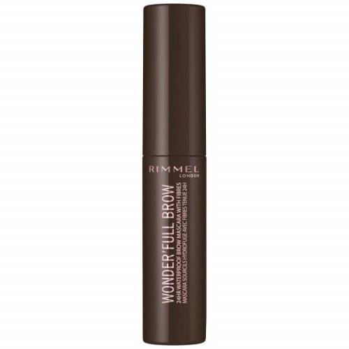 Rimmel Wonder'full 24hr Brow Mascara 4.5ml (Various Shades) - Dark