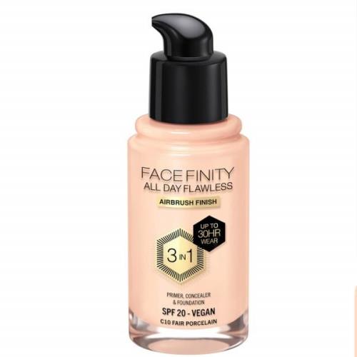 Max Factor Facefinity All Day Flawless 3 in 1 Vegan Foundation 30ml (V...