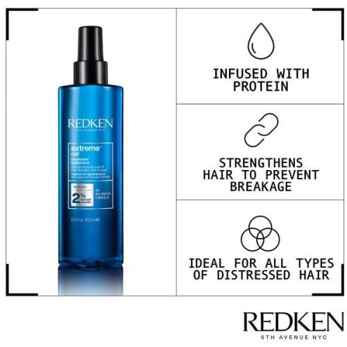 Redken Extreme Cat Protein Reconstructing Rinse-off Hair Treatment Spr...