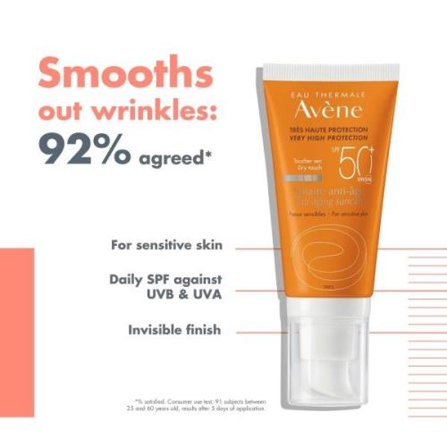 Avène Very High Protection Anti-Ageing SPF50+ Sun Cream for Sensitive ...