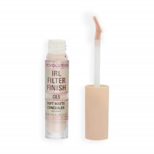 Makeup Revolution IRL Filter Finish Concealer 6g (Various Shades) - C0...