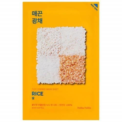 Holika Holika Pure Essence Mask Sheet 20ml (Various Options) - Rice
