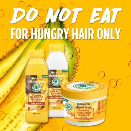 Garnier Ultimate Blends Nourishing Hair Food Banana Shampoo For Dry Ha...