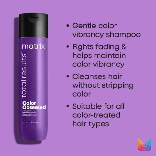 Matrix Total Results Color Obsessed Shampoo, Conditioner and Miracle C...