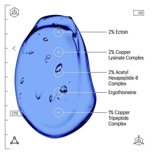 Allies of Skin Copper Tripeptide & Ectoin Advanced Repair Serum 30ml