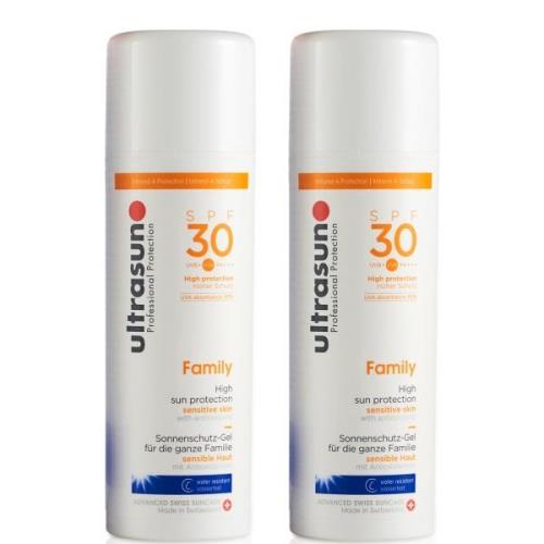 Duo Ultrasun Famille SPF 30 - Super Sensible (2 x 150 ml)