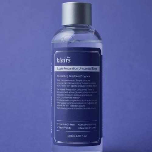 Lotion tonique sans parfum Supple Preparation Facial Toner Dear, Klair...