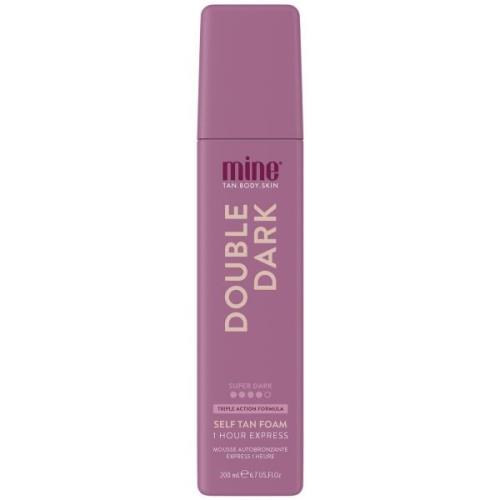 MineTan Double Dark Self Tan Mousse 200ml