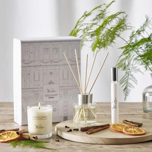 The White Company Winter Mini Home Scenting Set