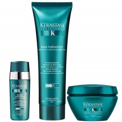 Kérastase Resistance Therapiste  trio shampooing (250ml), masque (200m...