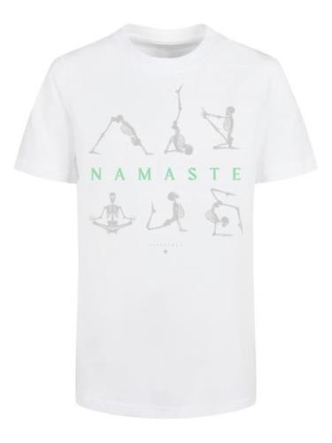 Shirt 'Namaste Yoga Skelett Halloween'