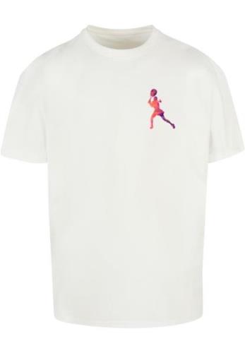 Shirt 'Tennis Woman Silhouette'