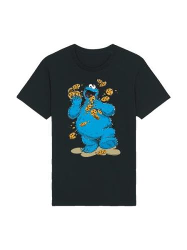 Shirt 'Sesamstraße Cookie Monster Cookies Everywere'