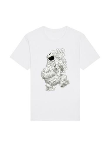 Shirt 'Sesamstraße Cookie Monster Pencil Drawing'