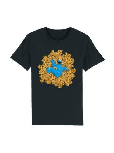 Shirt 'Sesamstraße Cookie Monster Coockie Bad'