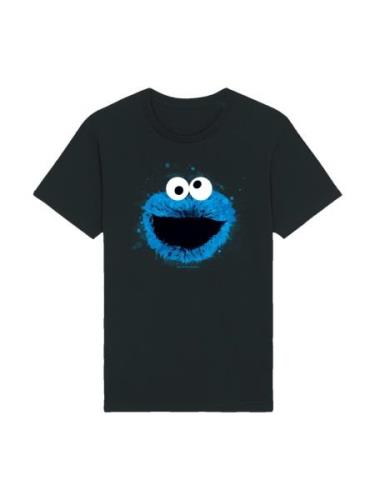 Shirt 'Sesamstraße Cookie Monster Watercolor'