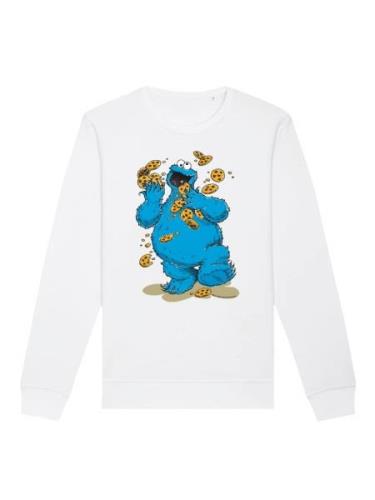 Sweatshirt 'Sesamstraße Cookie Monster'