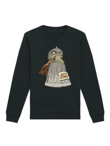 Sweatshirt 'Sesamstraße Oscar Super Zero'