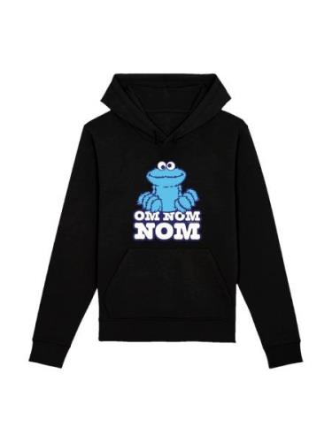 Sweatshirt 'Sesamstraße Cookie Monster Nom Nom'