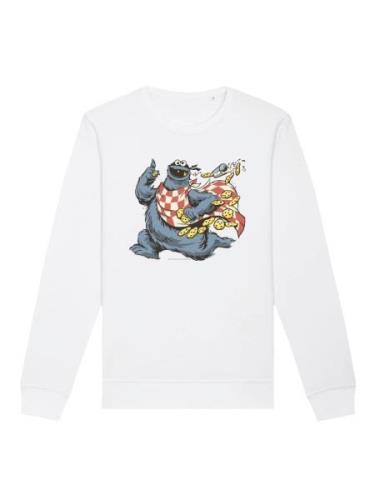 Sweatshirt 'Sesamstraße Cookie Monster Thief'