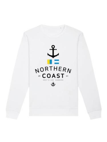 Sweatshirt 'Nordsee Flaggen Knut & Jan Hamburg'