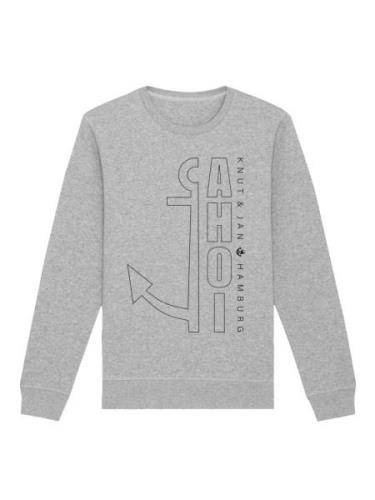 Sweatshirt 'Ahoi Anker Outlines Knut & Jan Hamburg'