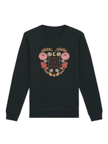 Sweatshirt 'Fall in love heart'