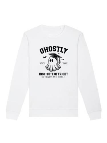 Sweatshirt 'Halloween University Ghostly ghost'