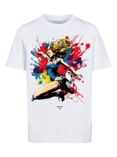 T-Shirt 'Tänzerin bunt'