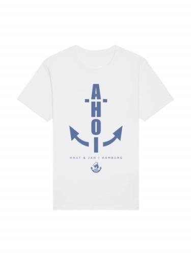 T-Shirt 'Ahoi Anker Blau Knut & Jan Hamburg'