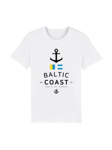 T-Shirt 'Ostsee Flaggen Knut & Jan Hamburg'