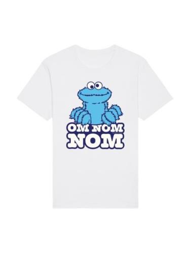 T-Shirt 'Sesamstraße Cookie Monster Nom Nom'