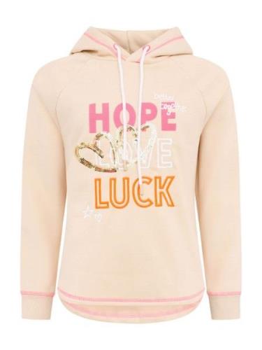 Sweat-shirt 'Hope Love Luck'